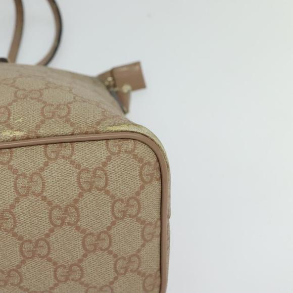 GUCCI GG Supreme Hand Bag PVC 2way Pink 353440 Auth BD1945 - Picture 15 of 16